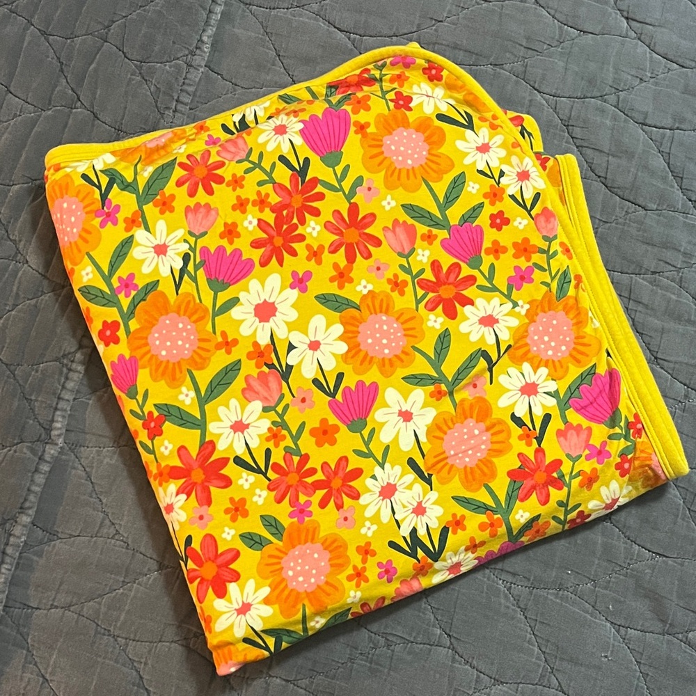 Little Sleepies Floral Cloud Blanket